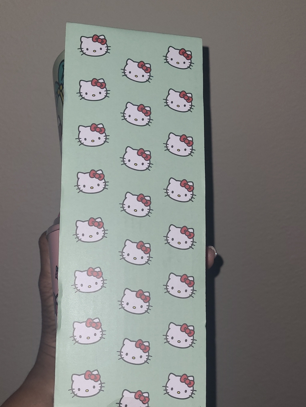 Sanrio Hello Kitty Pastel Pink & Mint Stackable Cups - Picture 5 of 7